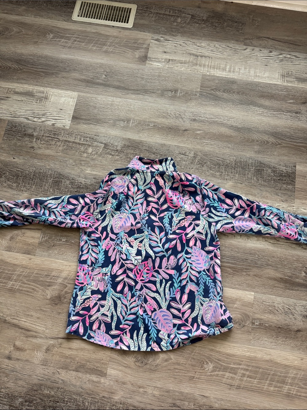 Lilly Pulitzer XL super half set pullover